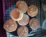 A picture of step 7 of Eggless tea scone.