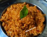 नारियल टमाटर चटनी (nariyal tamatar chutney recipe in Hindi) रेसिपी चरण 3 फोटो