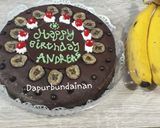 Foto langkah ke 6 dari resep Banana Cake Jadi Birthday Cake 😊.