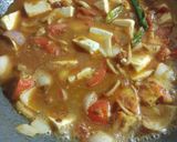A picture of step 5 of Paneer do pyaza.
