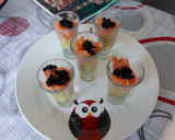 Foto del paso 4 de la receta: Aguacate con salmón y caviar de huevos de mujol