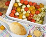 Foto del paso 1 de la receta Tomates cherry y perlas de mozzarella