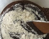 Gambar langkah 5 resipi Kek Coklat.