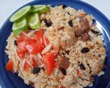 Foto langkah ke 10 dari resep Uzbekistan Plov (Rice Pilaf).