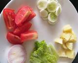Grill chicken with vegetables and pineapple healthy daid plan recipe step 1 photo