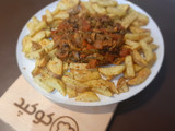 خوراک گوشت و قارچ