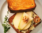 Foto del paso 4 de la receta: Sándwich de queso Roquefort, Pera y Nueces