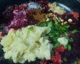 A picture of step 2 of Beetroot and Chana Dal Kabab.