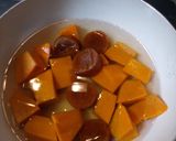 Foto langkah ke 1 dari resep Kolak Labu Kolang Kaling Praktis.