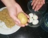 A picture of step 9 of Nargisi kofta baryani.