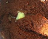 A picture of step 4 of Chocolate Halwa/Sheera.