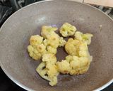 A picture of step 1 of CREAMY SCRAMBLED PANEER with GOBHI...