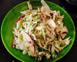 A picture of step 4 of Cabbage,apple, sesame yoghurt slaw.