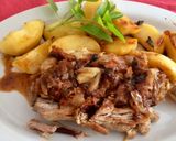 Foto del paso 7 de la receta: Peceto de cerdo con salsa de cebollas glaseadas