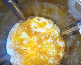 A picture of step 2 of Orange Sunshine.