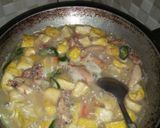 Foto langkah ke 3 dari resep Tumis Cumi Asin Tahu Kuning.