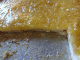 Tarta de crema de limón