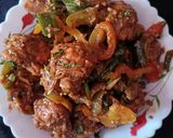 চিলি চিকেন (Chilli chicken recipe in Bengali) রেসিপির ধাপ 5 ছবি