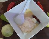 Foto langkah ke 4 dari resep Mommy Bento Roblox game udang goreng tepung.