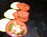 Foto del paso 4 de la receta: Fila de verduras con pollo al limón