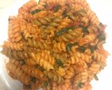 A picture of step 6 of Spinach Rotini Pasta.