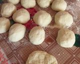 Pas rețetă Aperitiv,,Floare" umplută cu brânză și cozi de ceapă 3 fotografie