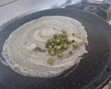 A picture of step 5 of Cheese Chilli Dosa.