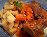 Une image de l'étape 8 de Bœuf braisé aux carottes.