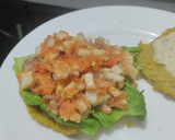 Foto del paso 6 de la receta: Arepa🥯de mazorca🌽rellena de pollo🍗, ensalada y salsa🍎tártara liviana🧆🥙🫓