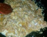 A picture of step 2 of Smoky pizza.
