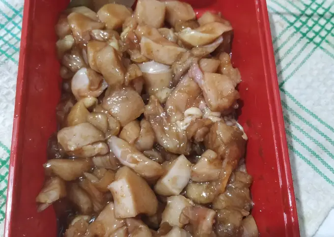 Langkah-langkah untuk membuat Resep Sate Ayam Rumahan