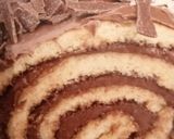 Une image de l'étape 8 de Bûche vanille pistache.