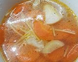 Zöldségleves gluténmentes, gyors recept fázis 1 fotója