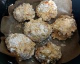 A picture of step 6 of My leftover Cabbage, Pork With Sweet Chilli & Apple patties 😘.