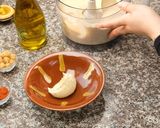 A picture of step 3 of Best Hummus with Tahini.