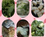 A picture of step 1 of Creamy palak paneer.