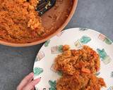 Foto del paso 7 de la receta: Arroz rojo vegetariano 🥕🍅
