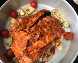A picture of step 2 of Bbq Spare Ribs with potatoes And Cherry Tomatoes.