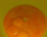 A picture of step 1 of Tres Leches Cake.