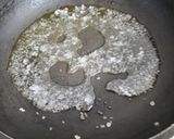 A picture of step 2 of Dalgona candy.