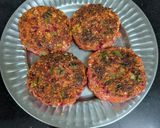 A picture of step 5 of Oat vegetable tikki.