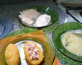 Foto del paso 1 de la receta: Croquetas de batata dulce, rellenas con pollo y ají