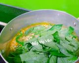 Hình bước làm 2 của món Canh rạm rau đay