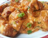 Foto langkah ke 7 dari resep Udang / Tofu Telur Asin.