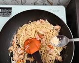 Foto langkah ke 3 dari resep Tuna Spaghetti Aglio Olio.