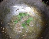 A picture of step 2 of Methi malai matar.