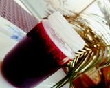 A picture of step 4 of Hibiscus and Cucumber drink.