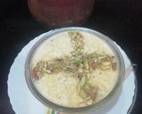 A picture of step 7 of Kesar Rabdi Kheer.