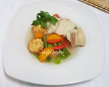 Foto langkah ke 3 dari resep Sup Tofu Dori.