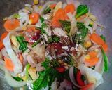 Foto langkah ke 5 dari resep Cap cay warna warni saus tiram.